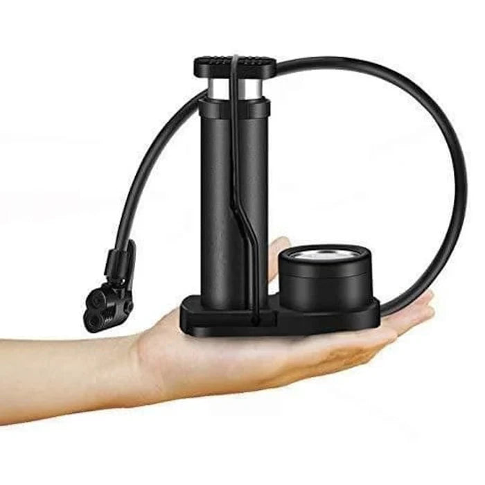 Compatible & Super Easy Portable High Pressure Foot Air Pump For Cycle, Motorcycle, Scooty & Car @ Just Rs. 599/-