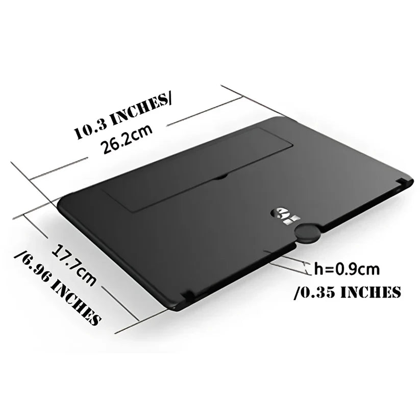10" Screen Magnifier-3D HD Magnifying Projector Screen Enlarger for Movies, Videos and Gaming – Foldable Phone Stand Holder with Screen Amplifier–Compatible with All Smartphones @ Rs. 499