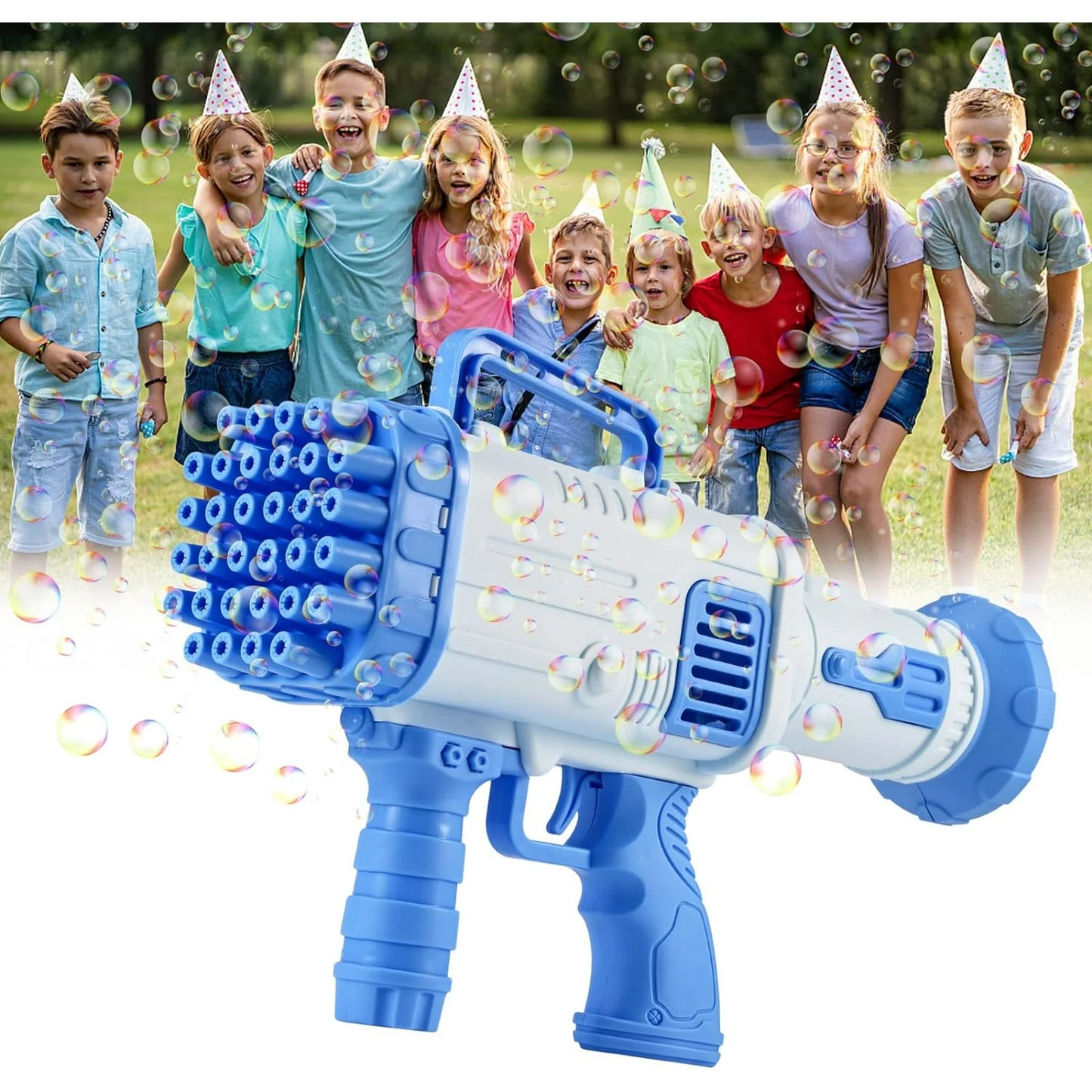 32 Hole Automatic Bubble Maker Blower Machine for Kids & Adults Outdoor Indoor Birthday Wedding Party Gifts @ Just Rs.599/-