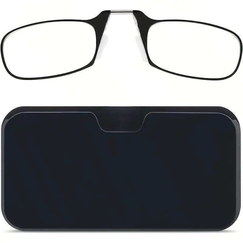 🔥Hot Sale🔥 Nose Clip Reading Glasses With Phone Attachment Case Free @ Just Rs.599/-