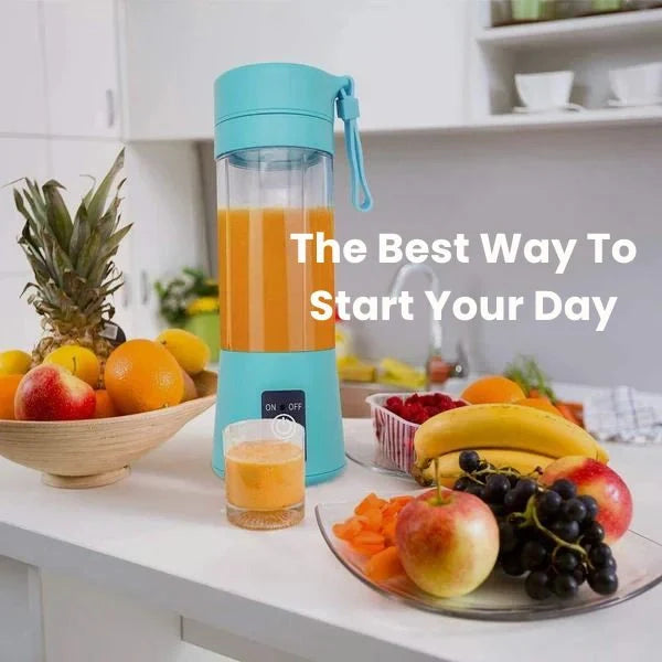 Portable Electric 2-in-1 Juicer Bottle | Compact & Sleek | Travel-Friendly