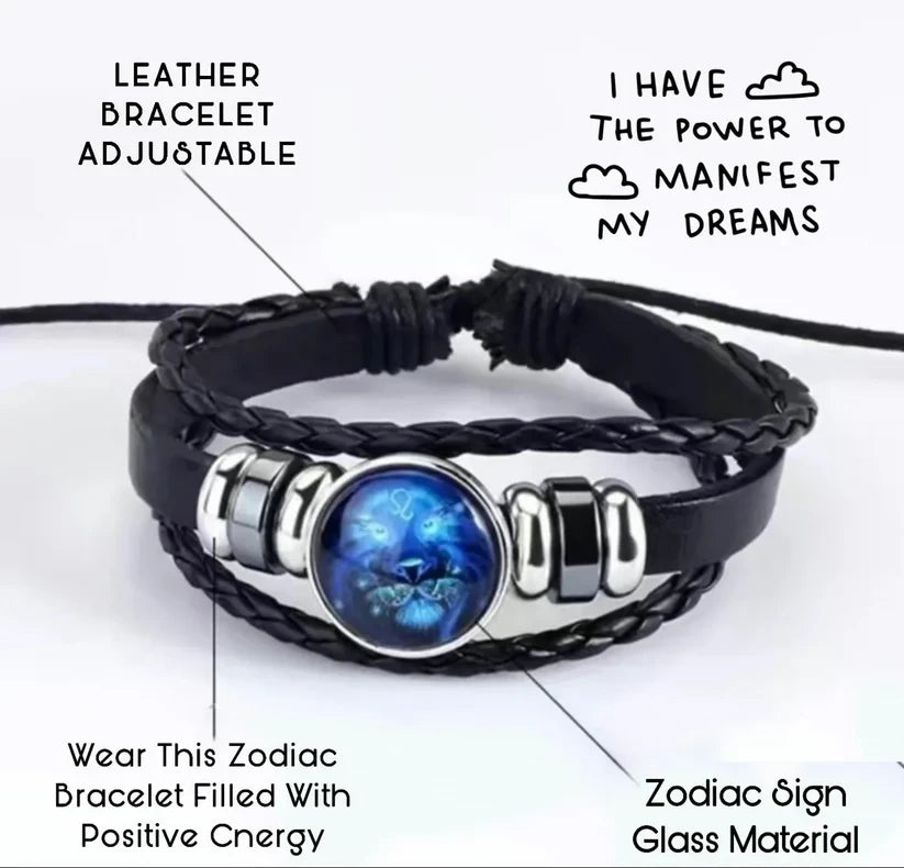 Adjustable Zodiac Sign Powerful Manifestation Bracelet (Energized) @ Just Rs. 499/-
